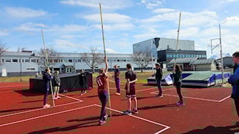 Flott friidrettshelg i Mørkvedlia